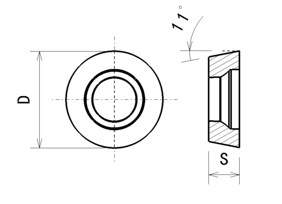 0.20-2.70mm/Rev RPMW 1003MO Sertleştirilmiş Çelik İçin CNC Freze Uçları Karbür Uçlar